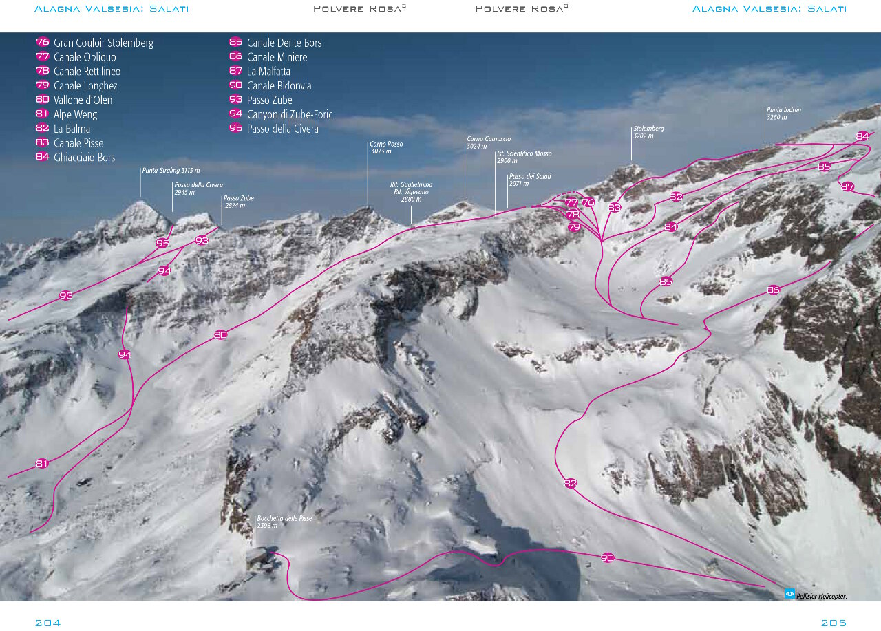 Off-piste Skiing in Italy Alagna Freerideparadise