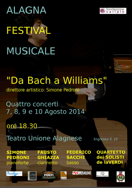 Festival Musicale, da Bach a Williams Alagna agosto 2014