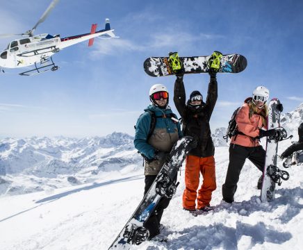 Alagna heliskiing week