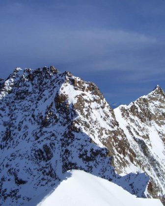 Climb to the Dufour peak