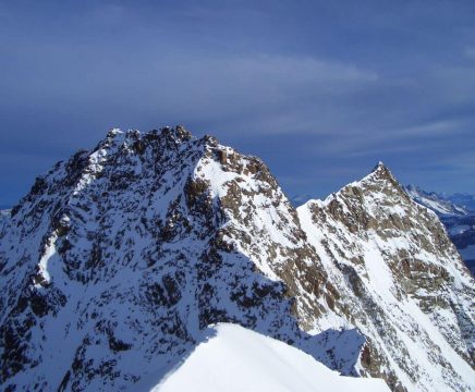 Climb to the Dufour peak