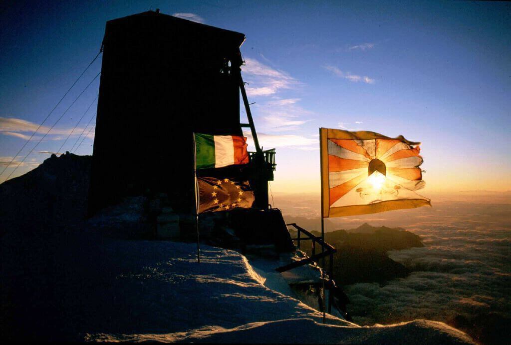 Capanna Margherita mountain hut 4554 m