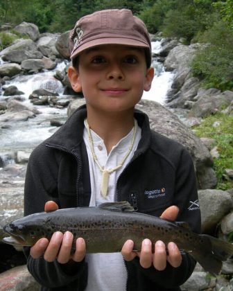 Springs of the Sesia river fishing week