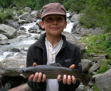 Pesca alle sorgenti del Sesia