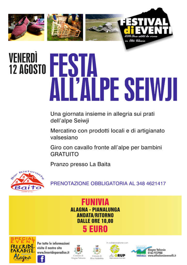 Festa all'Alpe Seiwji