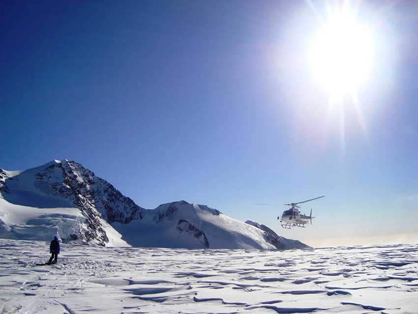 helisking monterosa italy - alagna.it