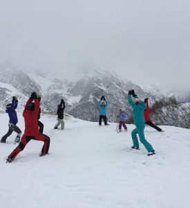 Snow Yoga