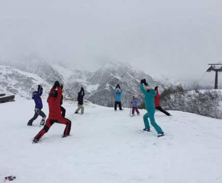 Snow Yoga