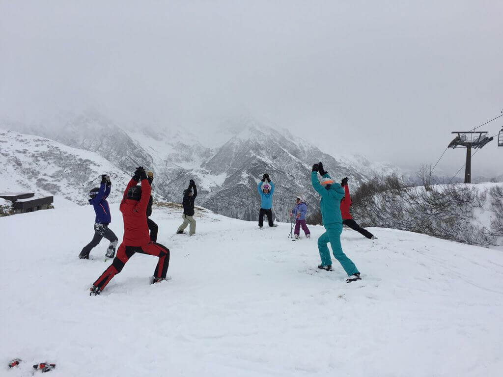 Snow Yoga