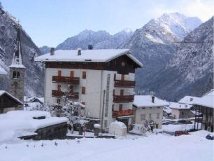 pensione genzianella alagna ski slopes