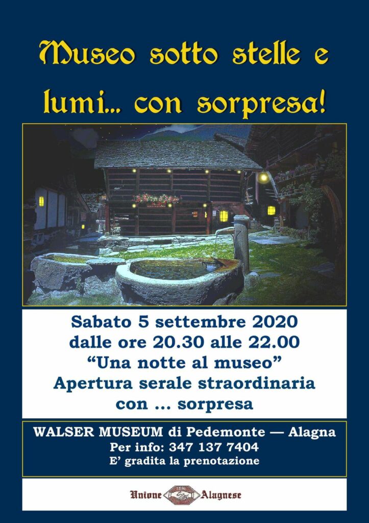 museo sotto le stelle Alagna