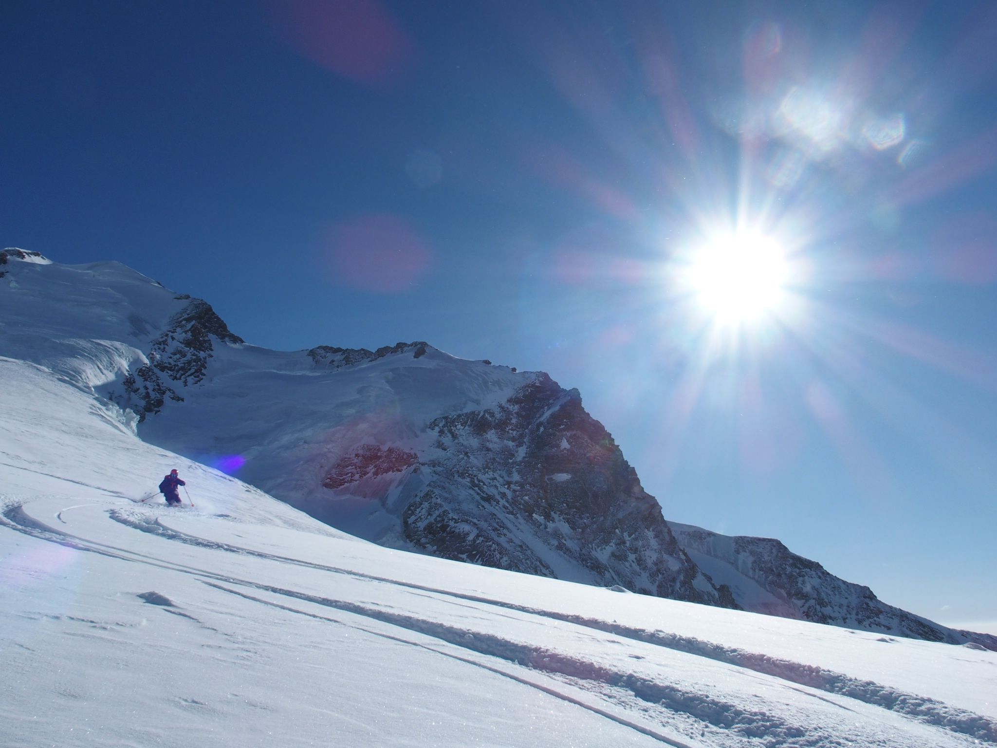 scialpinismo monterosa Italy