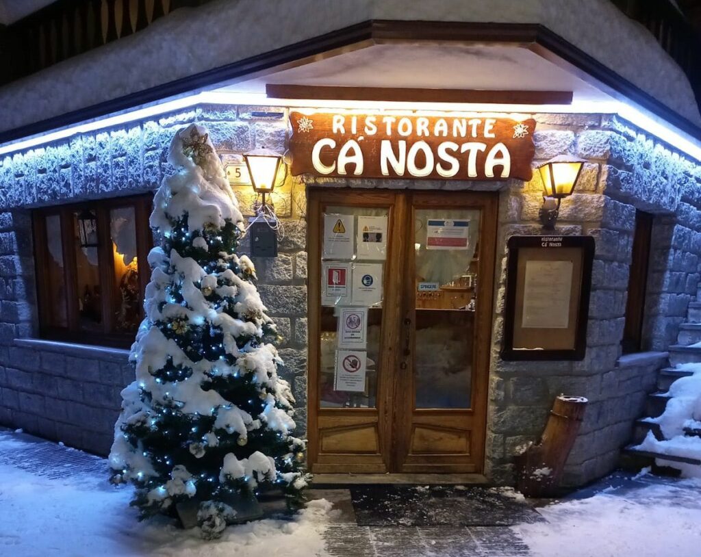 ingresso ristorante Ca' Nosta