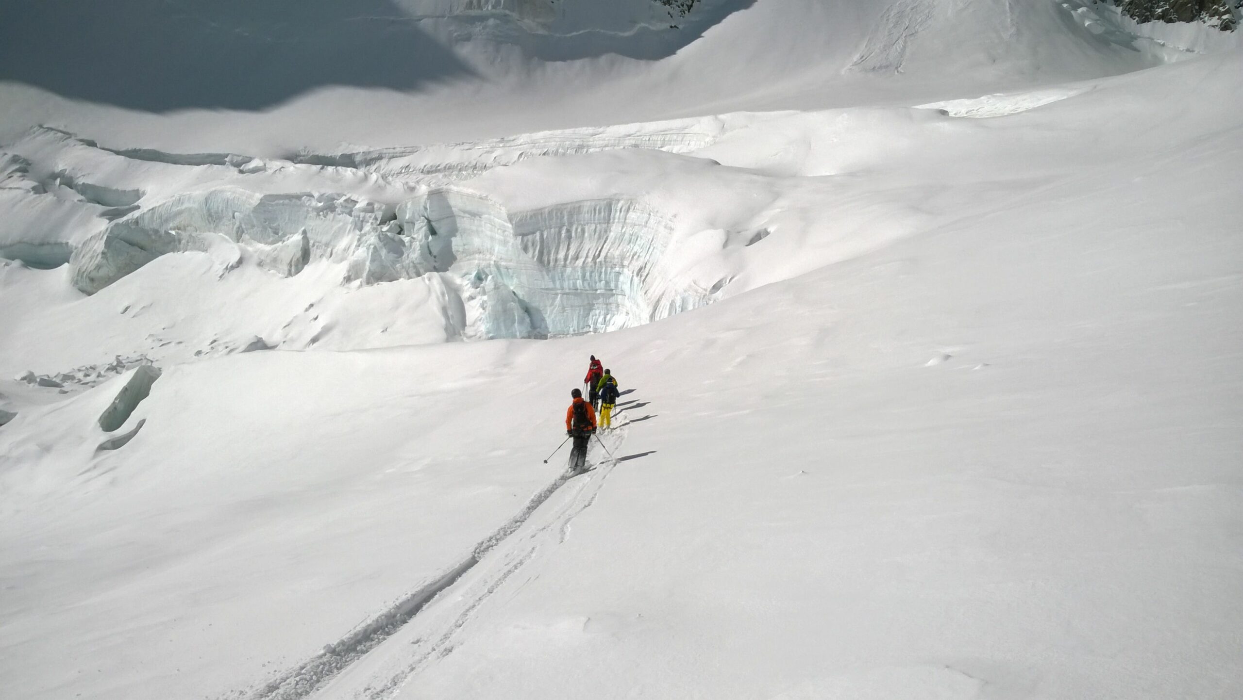 glacier touring