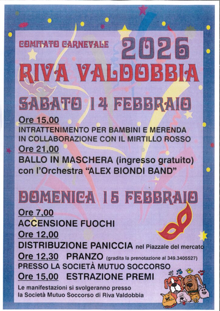 Carnevale a Riva Valdobbia - Carnival in Riva Valdobbia