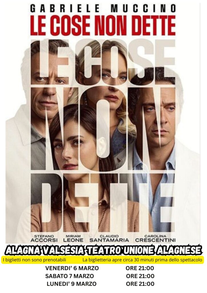 Film: Le cose non dette