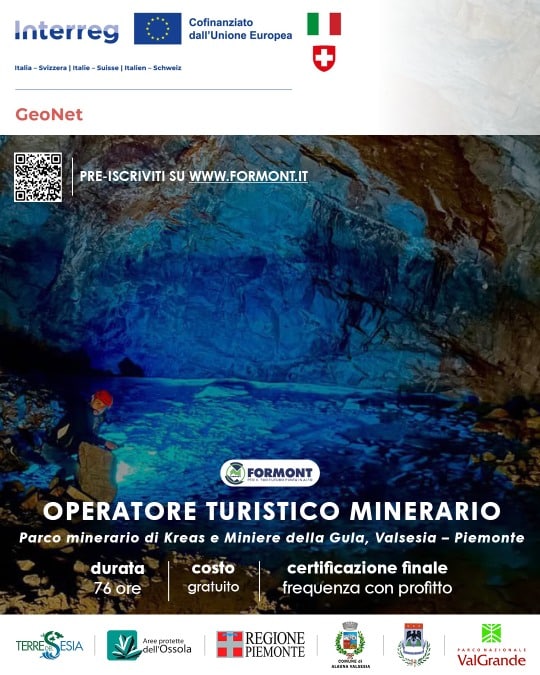 Corso per Operatore Turistico Minerario - Mining Tour Operator Course