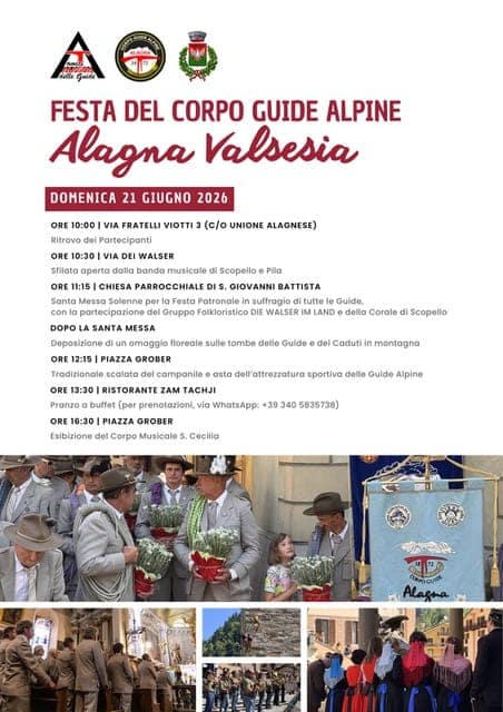Festa del corpo di guide alpine - Alpine Guides Corps Festival