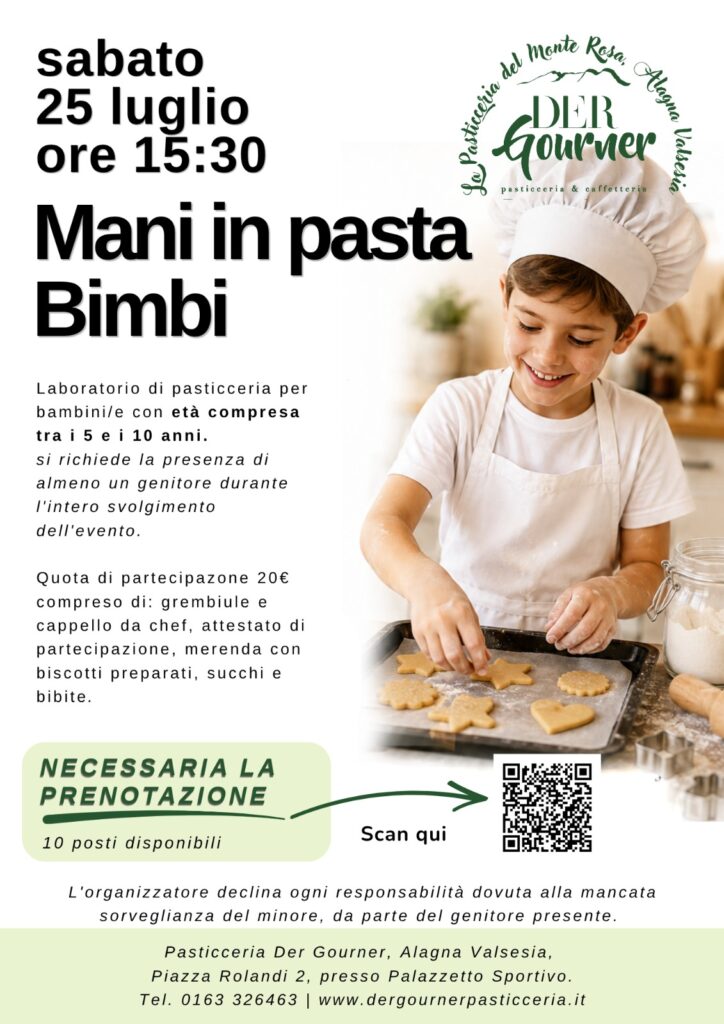 Mani in pasta bimbi - Pastry lesson for kids