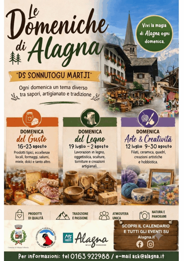 Domenica del legno - Sunday fair