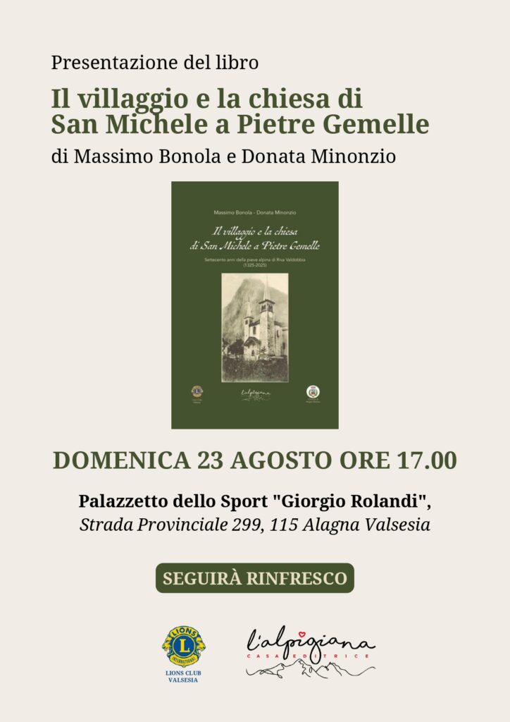 Presentazione libro \"Il villaggio e la chiesa di San Michele a Pietre Gemelle\" - Book presentation \"Il villaggio e la chiesa di San Michele a Pietre Gemelle\"