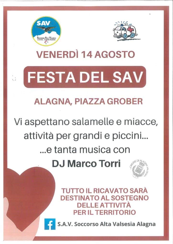 Festa del SAV - SAV celebration