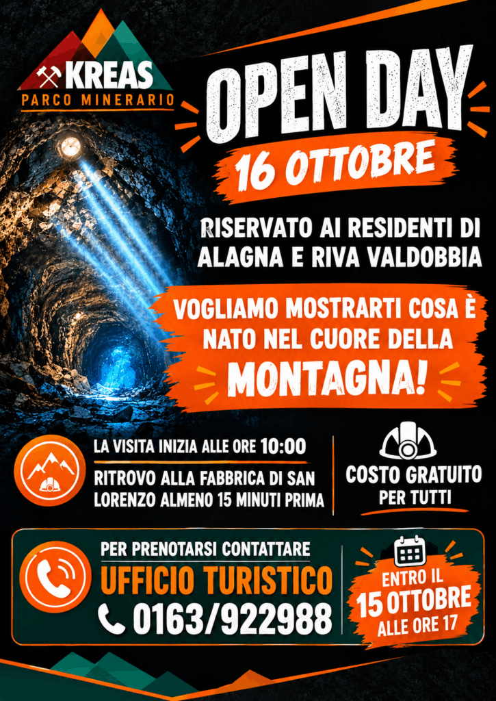 Open Day al Kreas Parco Minerario - Open Day at Kreas Mining Park