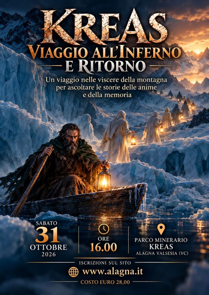 Spettacolo \"Kreas, viaggio all\'inferno e ritorno\" - Show \"Kreas, viaggio all\'inferno e ritorno\"
